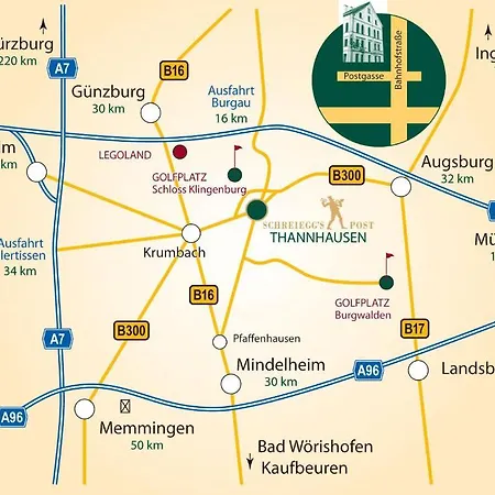 Schreiegg's Post Hotel Thannhausen